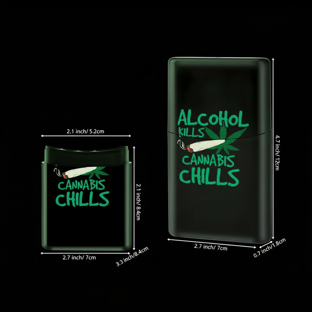 Pre-rolled cone holder with measurements