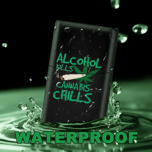 Waterproof cone holder with water splash